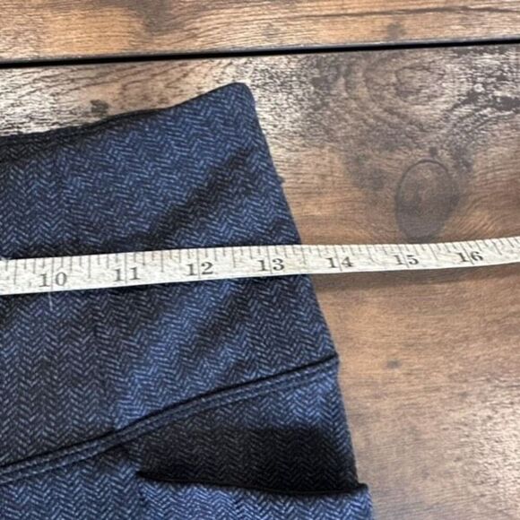 ATHLETA Herringbone Mercer Tights Leggings Pockets Navy Size XS #353504 Petite - Picture 9 of 15